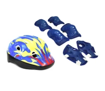Купить - комплект защитной экипировки  Комплект шлем и защита Sports Helmet размер S Синий 4-8 лет (20462489/1)