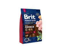 Купить - зоотовар для собак  Сухой корм для собак Brit Premium Dog Adult L 3 кг (8595602526444)