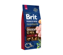 Купить - зоотовар для собак  Сухой корм для собак Brit Premium Dog Senior L+XL 15 кг (8595602526482)