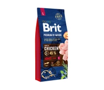 Купить - зоотовар для собак  Сухой корм для собак Brit Premium Dog Adult L 15 кг (8595602526468)