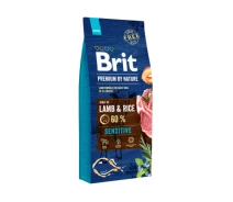 Купить - зоотовар для собак  Сухой корм для собак Brit Premium Dog Sensitive Lamb 15 кг (8595602526642)