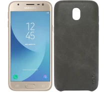 Купить - чехол для смартфона  Чехол X-Level Vintage series для Samsung J330 Galaxy J3 (2017) Brown