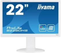 Купить - монитор  Монитор 21.5" Iiyama (B2280HS-W1) White