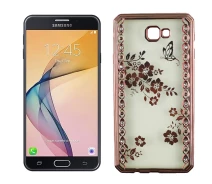 Купить - чехол для смартфона  Чехол Joyroom Beauti Diamond Case для Samsung J7 Prime Pink Flours