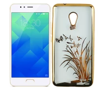 Купить - чехол для смартфона  Силиконовый чехол Beckberg Breathe seria для Meizu M5s Флора