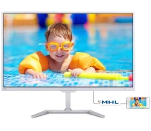 Купить - монитор  Монитор 23.6" Philips (246E7QDSW/01) White