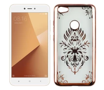 Купить - чехол для смартфона  Силиконовый чехол Beckberg Breathe seria для Xiaomi Redmi Note 5a Орнамент