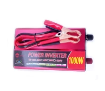 Купить - автомобильный инвертор  Автомобильный инвертор Aton Solar Power Inverter 006 c 12V на 220V 1000W модифицированная синусоида Red, 1 розетка, 1 USB (11032)