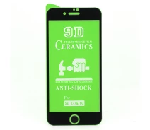 Купить - защитную пленку для смартфона  Защитная пленка-стекло AVG Ceramics для Iphone 7 / 8 бронированная с рамкой Black