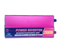 Купить -  Автомобильный инвертор Aton Solar Power Inverter 023 c 12V на 220V 2000W модифицированная синусоида Red, 1 розетка, 1 USB (11057)