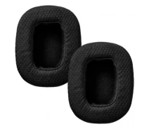 Купить - аксессуары для наушников  Амбушур Hator Fabric+memory foam для HATOR Hypergang HTA-805/810/830/840/850 Black 2шт. (ACC-106)