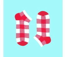 Купить -  Короткие носки SOX. Цвет красный. Артикул: 27-0200 (p27-0200-36-40)