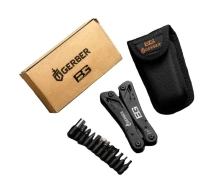Купить - мультитул  Мультитул Gerber Bear Grylls с набором бит (насадок) и пасатижами 9 в 1 BG-818 (код: 4376)