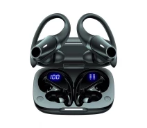 Купить - наушники  Спортивные беспроводные наушники Bluetooth TWS T59 Pro с индикатором заряда и кнопками управления.