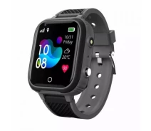 Купить - смарт-часы  Детские умные смарт часы Lemfo LT21 с водонепроницаемым корпусом камерой GPS трекером и видеозвонком Чёрный 4G