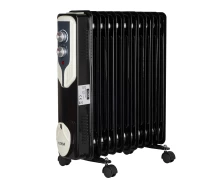 Купить - масляный радиатор  Масляный радиатор Floria ZLN3666 2500W Black