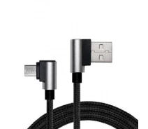Купить - адаптер и кабель  Дата кабель USB 2.0 AM to Micro 5P 1.0m Premium black REAL-EL (EL123500031)