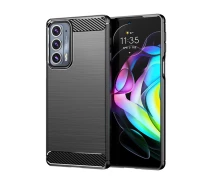 Купить - чехол для смартфона  Чехол-накладка Polished Carbon для Motorola Edge 20 black