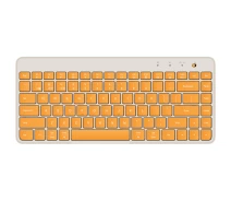 Купить - клавиатуру  Клавиатура Xiaomi Mi Dual Mode Wireless Keyboard Yellow (XMBXJP01YM) [101114]