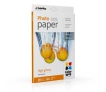 Купить - фотобумагу  Фотобумага CW глянцевая 230г/м2 A4 20л (PG230020A4)