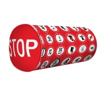 Купить - подушку  Подушка валик в машину Stop Presentville 42х18 см