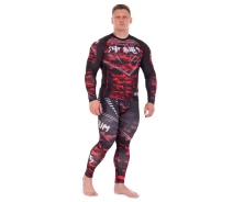 Купить - компрессионный комплект  Комплект компрессионный мужской VNM Okinawa 9504-9604 XXL Черно-красный (06508294)