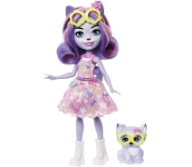 Купить - игрушку для девочки  Кукла Хаски Ходли и Следдер Enchantimals City Tails Hadley Husky Doll & Sledder HHB90