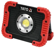 Купить - фонарик  Прожектор акумуляторний Yato 3.7 В на 4.4 Агод, 10 Вт 800 лм