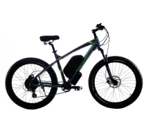 Купить - электровелосипеды  Электровелосипед WENDAT MTB 3" 27,5" 48V 16Ah 750W механические томоза / рама 19 серо-зеленый (WENDAT MTB 3)