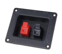 Купить - монтажный элемент  Зажим 2-pin JR6258A для динамика размер панели 42x42 мм (15160-ytg)