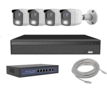 Купить - комплект видеонаблюдения  Комплект IP-видеонаблюдения CoVi Security IPC-4W 2MP KIT (29653)