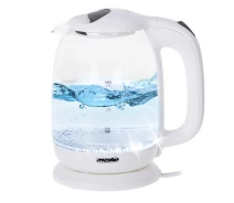 Купить - электрочайник  Электрочайник MESKO MS 1302W 1.7L стеклянный
