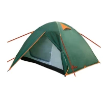 Купить - палатку  Палатка четырехместная Totem Tepee 4 (V2) TTT-027 двухслойная с тамбуром (iz12916)