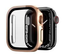 Купить - аксессуар к смарт-чсасам  Защитный чехол Dux Ducis Hamo Series для Apple Watch 45 mm (7 Series) - Rose Gold
