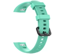 Купить - аксессуар к смарт-чсасам  Ремешок UniCase Twill Texture для Honor Band 4 - Cyan