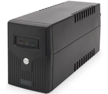Купить - источник бесперебойного питания  Digitus ИБП Line-Interactive, 600VA/360W, LED, 2xSchuko, RJ11, USB (DN-170063-e)