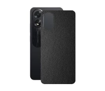 Купить - защитную пленку для смартфона  Защитная пленка StatusSKIN для OPPO A18 Корпус Винил Кожа черная