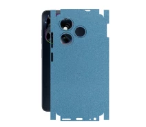 Купить - защитную пленку для смартфона  Защитная пленка StatusSKIN для Tecno Spark Go 2024 Корпус Винил Голубая глянец