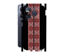 Купить - защитную пленку для смартфона  Защитная пленка StatusSKIN для Infinix Smart 8 Plus Корпус Винил Вышиванка 3