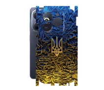 Купить - защитную пленку для смартфона  Защитная пленка StatusSKIN для Infinix Smart 8 Plus Корпус Винил Герб 2