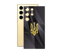 Купить - защитную пленку для смартфона  Защитная пленка StatusSKIN для Samsung Galaxy S24 Ultra (SM-S928) Корпус Винил Герб 1