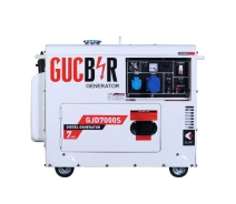 Купить - генератор  Дизельный генератор GUCBIR GJD7000S 5.5 кВт, 1 фаза, електростартер
