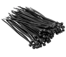 Купить - кабельную стяжку  Хомуты Top Tools черные, 2.5x100 мм, 100 шт. (44E956-e)
