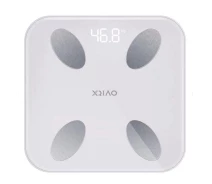 Купить - напольные весы  Весы напольные электронные Xiaomi XQIAO Body Fat Scale L1 White (17770)