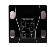 Купить - напольные весы  Фитнес-весы с Bluetooth Scale one до 180 кг черные (2017AB)