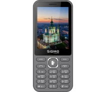 Купить - смартфон и мобильный телефон  Мобильный телефон Sigma X-Style 31 Power Type-C Grey