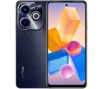 Купить - смартфон и мобильный телефон  Смартфон Infinix Hot 40i 8/128Gb Starlit Black (X6528B) (UA UCRF) NFC