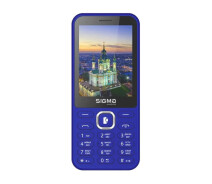 Купить - смартфон и мобильный телефон  Мобильный телефон Sigma X-Style 31 Power Type-C Blue