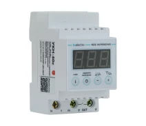 Купить - реле контроля напряжения  Реле контроля напряжения HS Electro УКН-40с (термозащита)