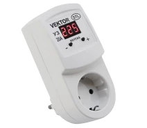 Купить - реле контроля напряжения  Автомат защиты по напряжению Vektor-20